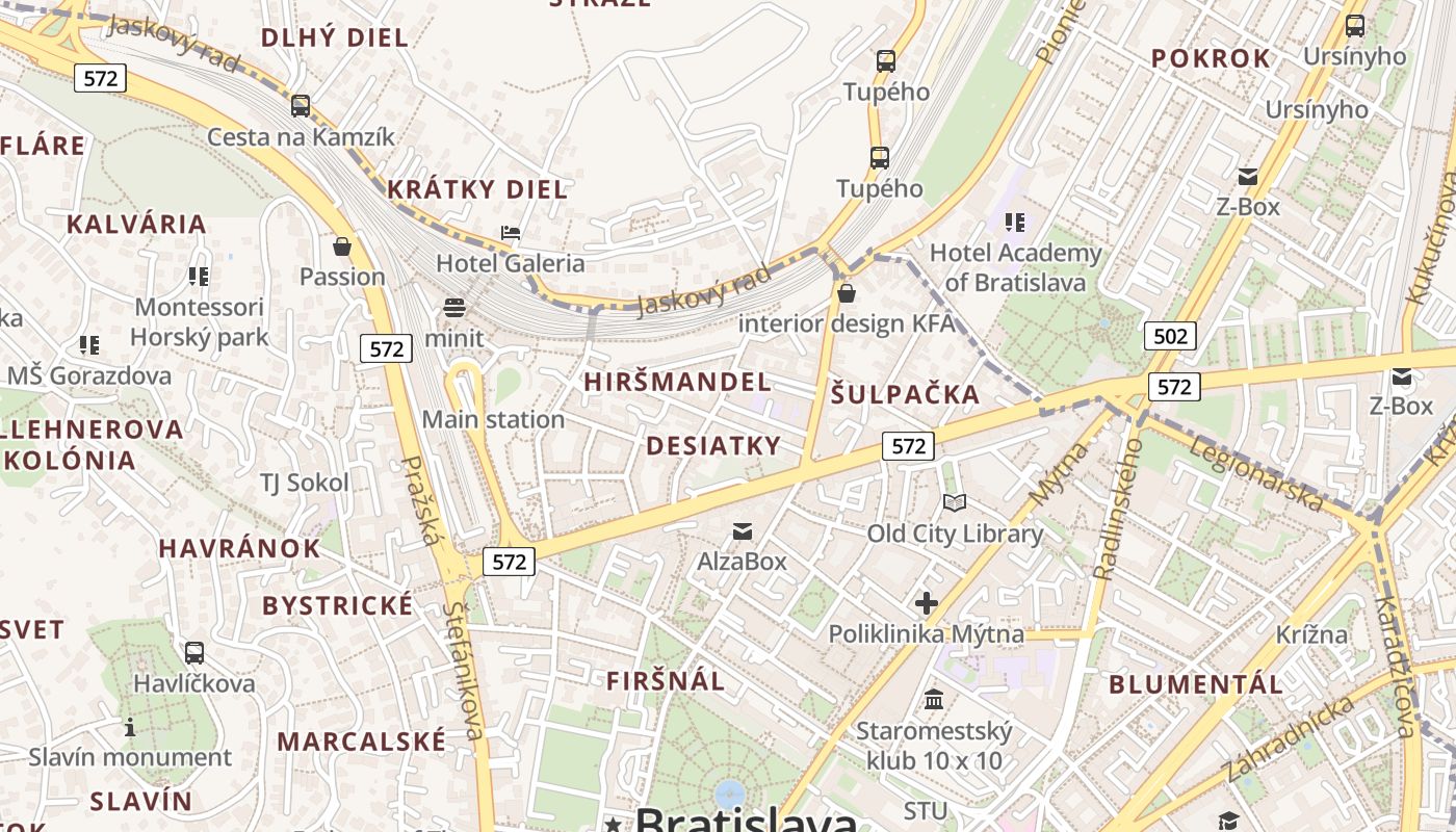 map